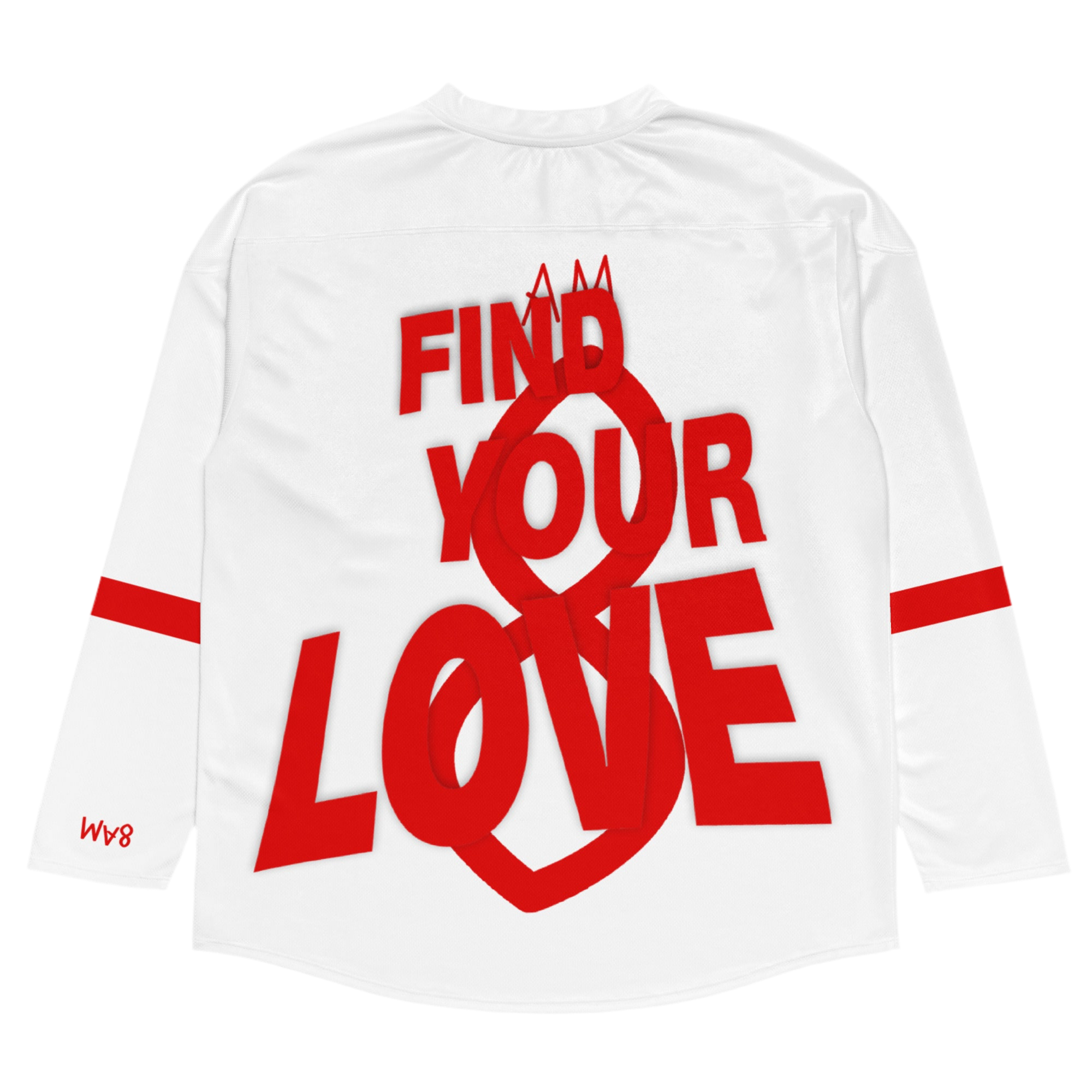 8AM THRU FIRE HOCKEY JERSEY