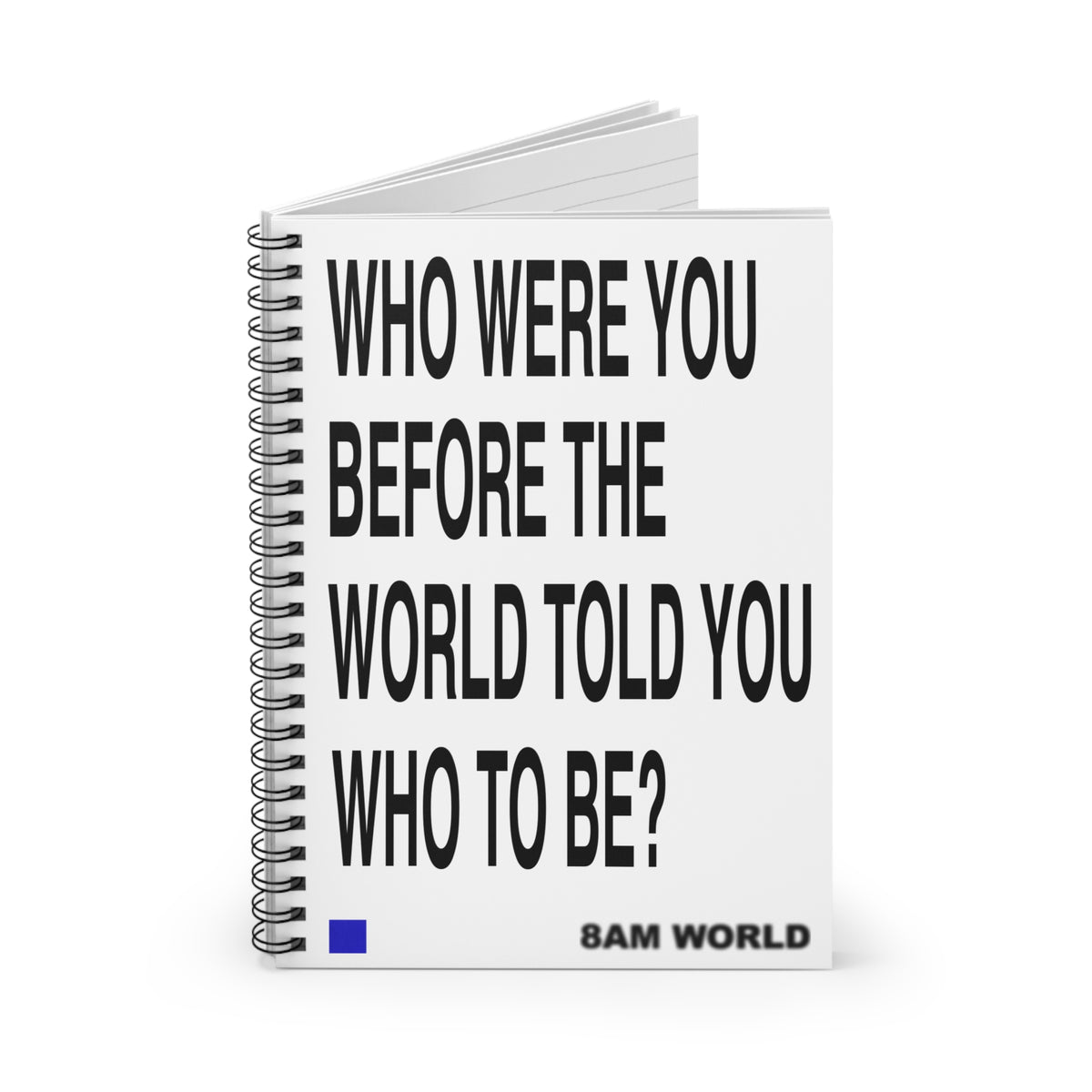 8AM "Who Were You" Notebook