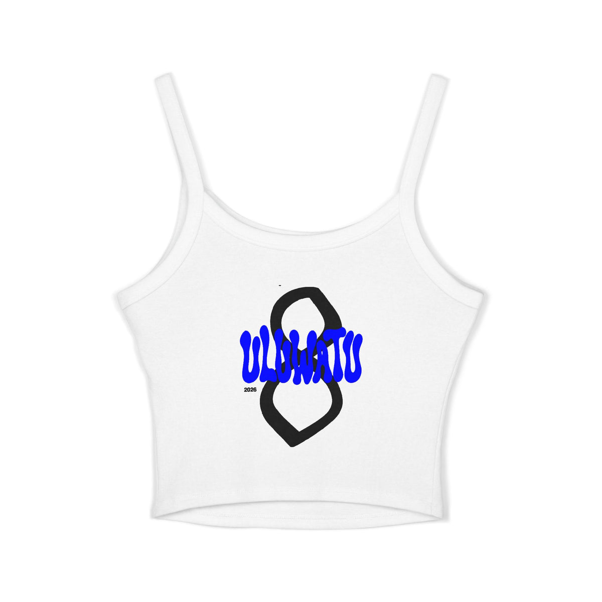 8AM "Uluwatu" Crop Tank - White