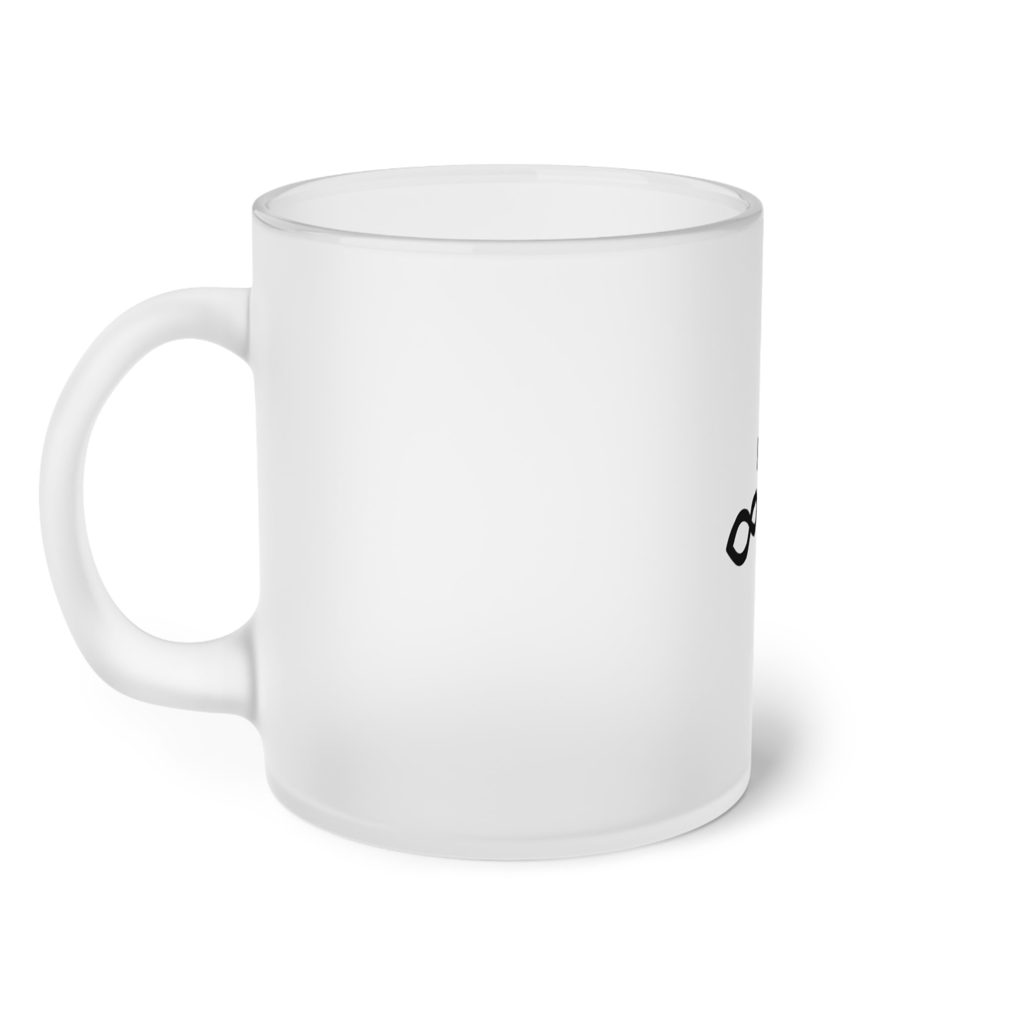 8AM Glass Coffee Mug