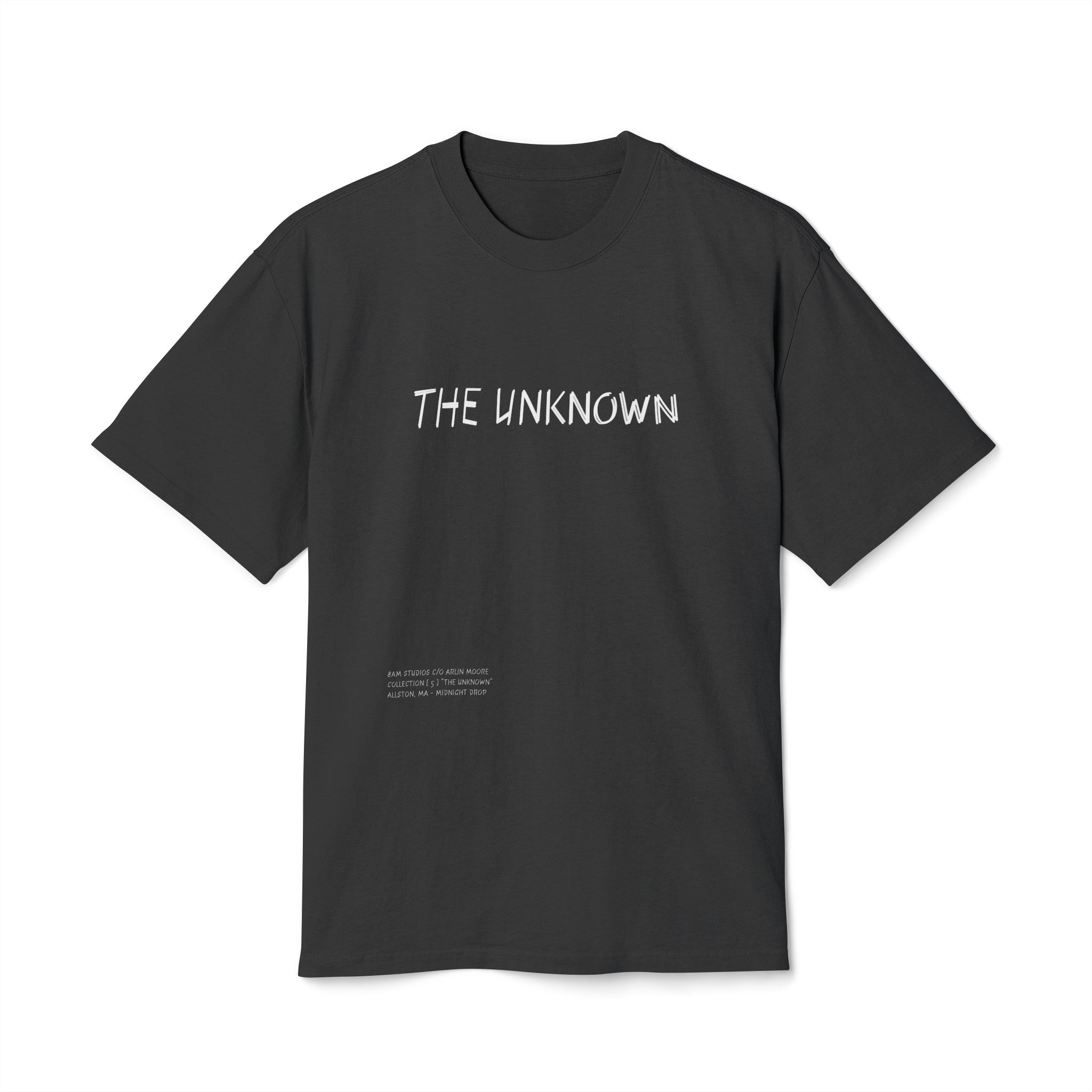 8AM UNKNOWN Heavy Oversized T—Shirt