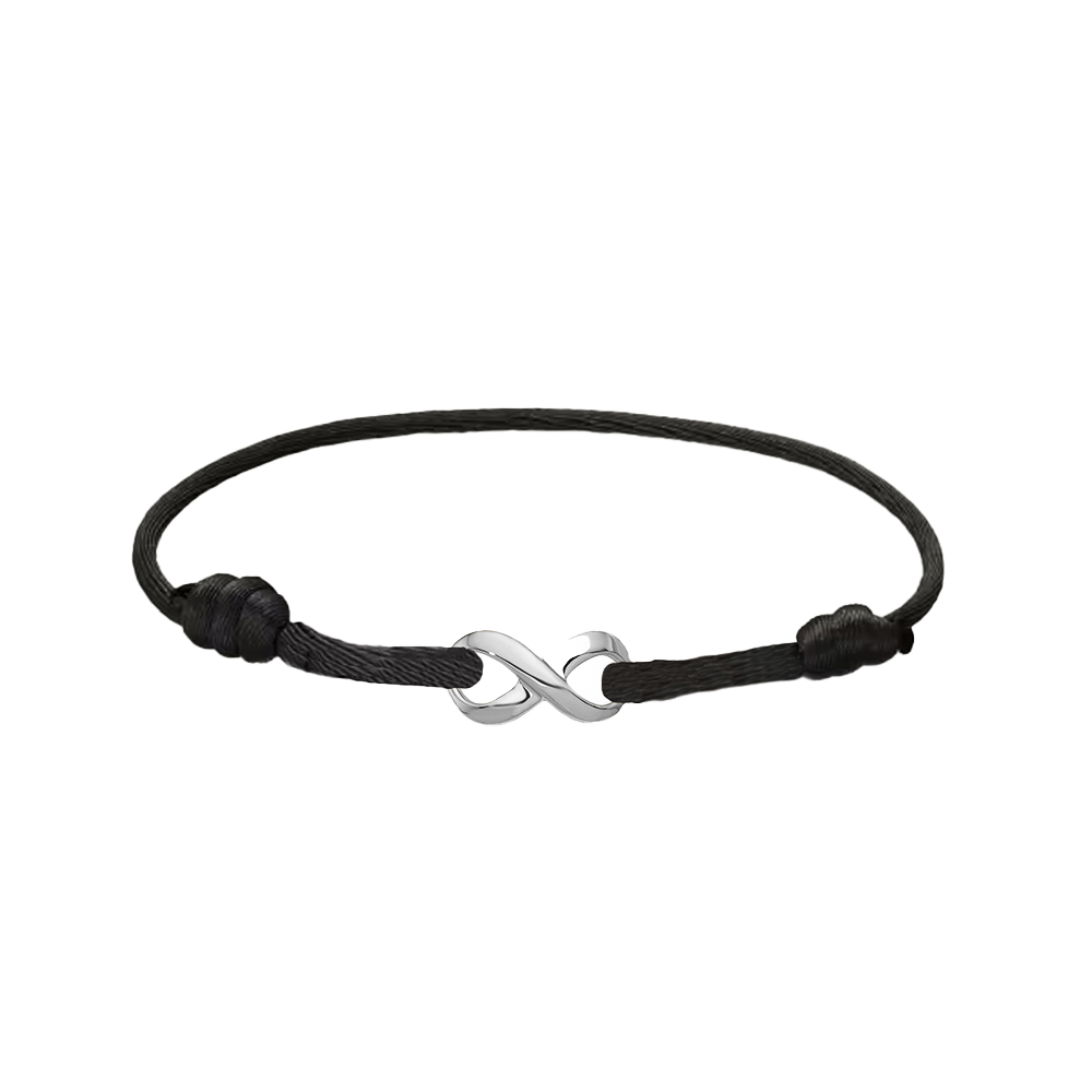 8AM Silver Infinity Bracelet
