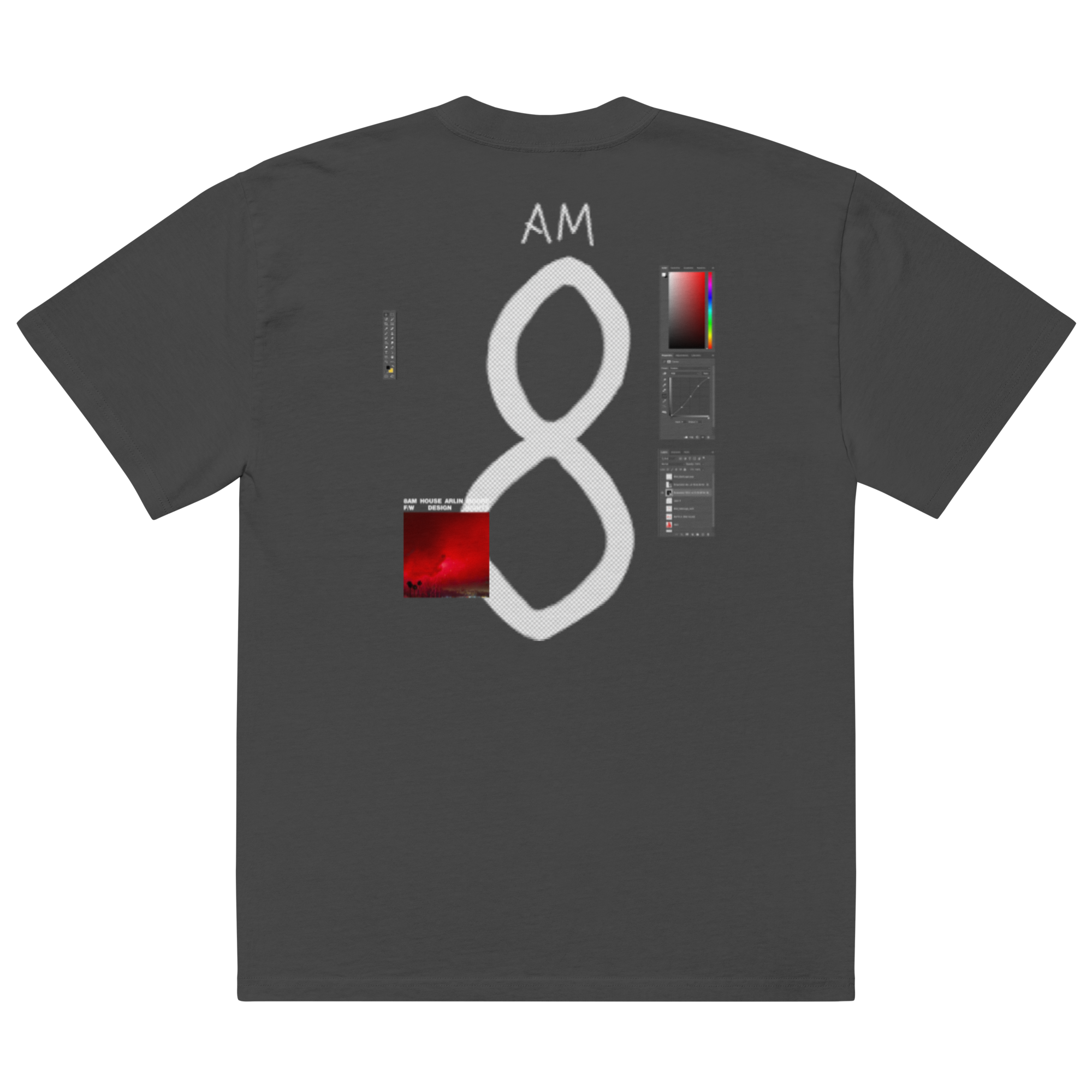 8AM "WORK IN PROGESS" TEE [ 1 of 50 ]